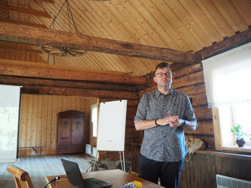 Martin Kukwa seminar 5. augustil 2019 (foto autor Inga Jüriado)